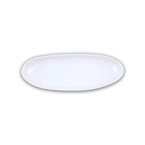돌산멜라민 / 강화(백) 딥타원 접시 DS-7600