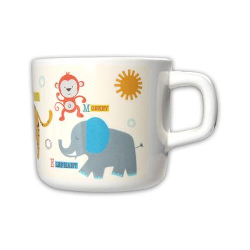 돌산멜라민 / 어린이용 코끼리 한손잡이 컵 DS-3008