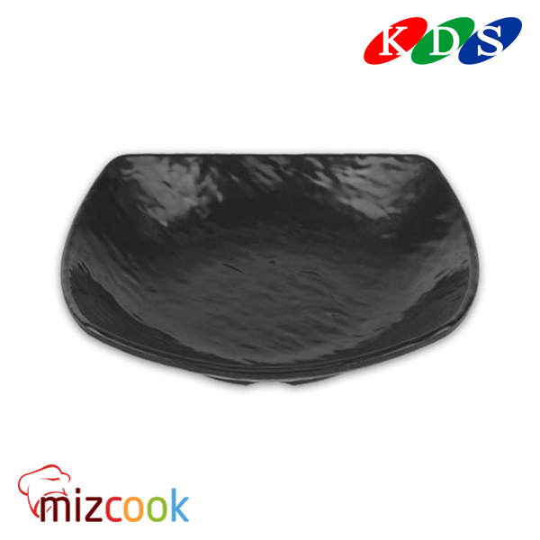 돌산멜라민 / 강화(흑) 사각 접시 2종 DS-7594 DS-7595