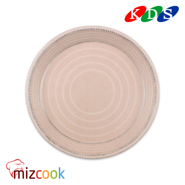 돌산멜라민 / 프린스 양식 접시 분홍 3종 DS-7712 DS-7711 DS-7710