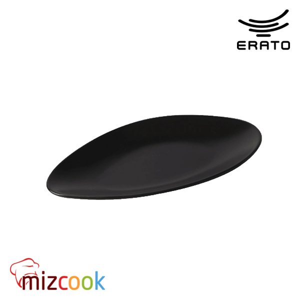 에라토 / 조약돌 롱디쉬 접시 블랙 22.5cm