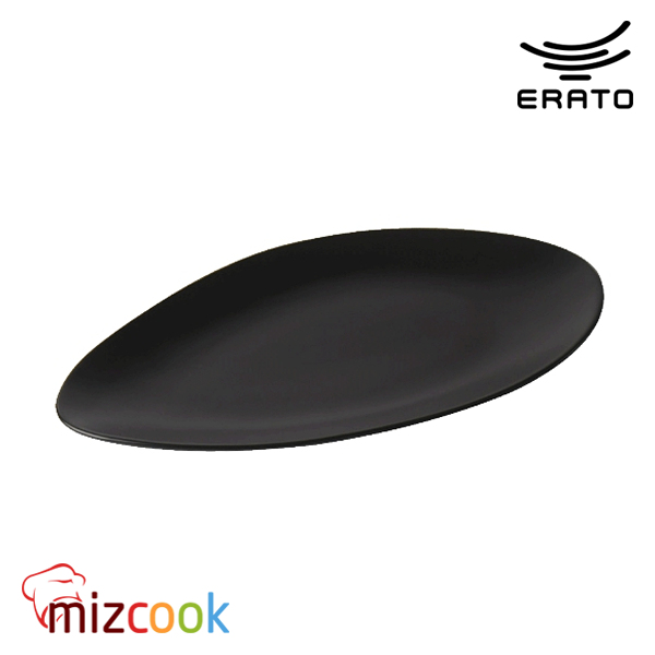 에라토 / 조약돌 롱디쉬 접시 블랙 32.8cm