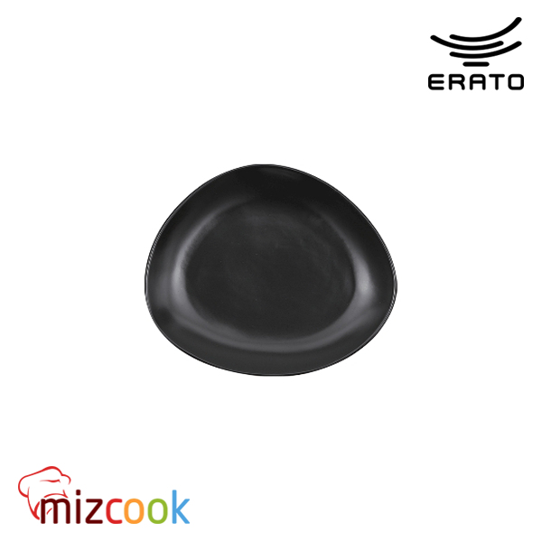 에라토 / 조약돌 접시 블랙 18.5cm