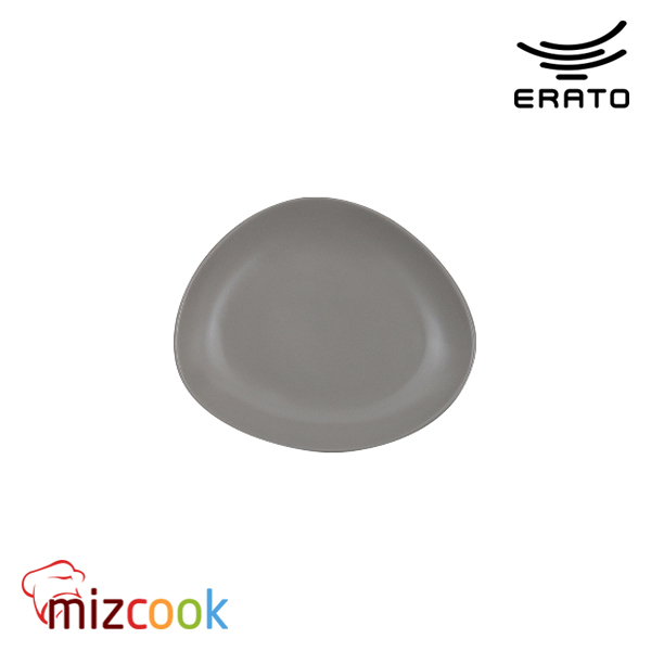 에라토 / 조약돌 접시 그레이 18.5cm