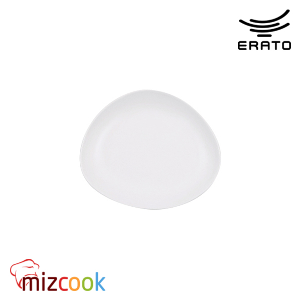 에라토 / 조약돌 접시 화이트 18.5cm