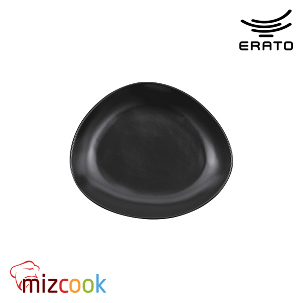 에라토 / 조약돌 접시 블랙 21cm