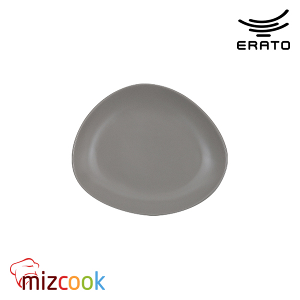 에라토 / 조약돌 접시 그레이 21cm