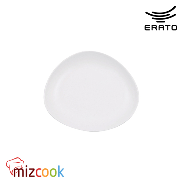 에라토 / 조약돌 접시 화이트 21cm