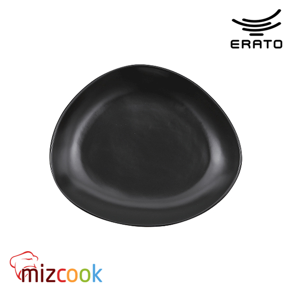 에라토 / 조약돌 접시 블랙 29.5cm