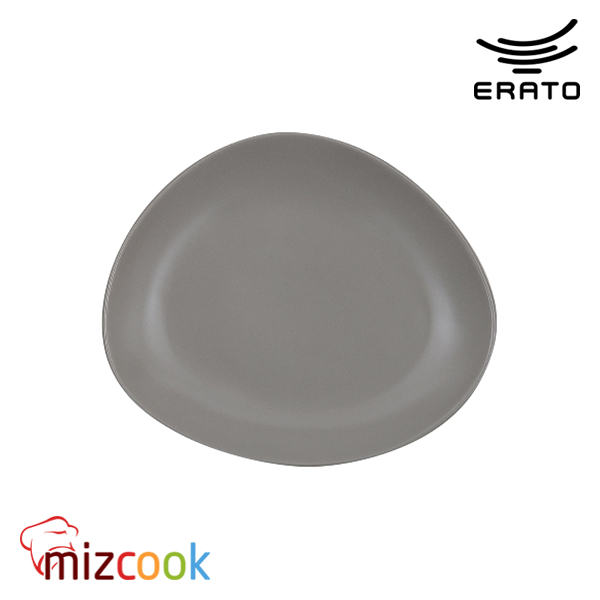 에라토 / 조약돌 접시 그레이 29.5cm