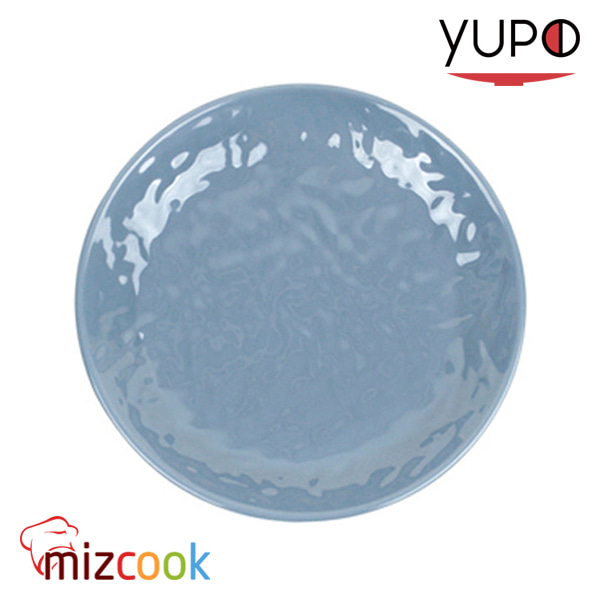 유포 / 청블루 원형 접시 10인치 청블루020-10